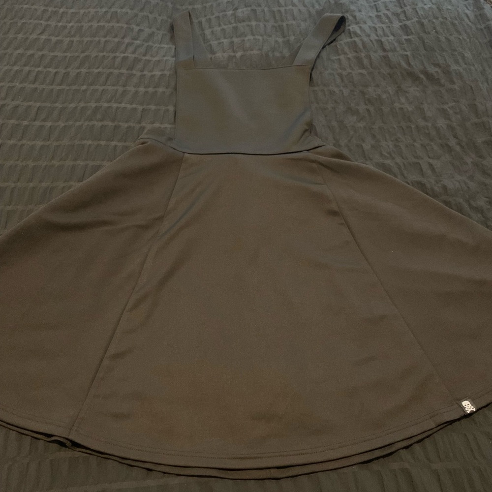 NWT - Sourpuss Black Pinafore Dress - Size Large